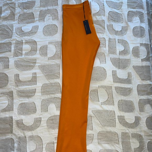 Gorgeous Versace High_Wasted Orange Trousers Brand New With Tag. Fits like US XS - Picture 5 of 7
